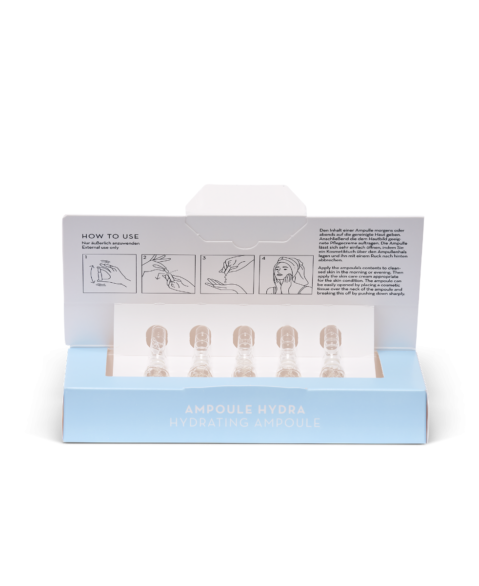 Hydrating Ampoule – fiolă Hydra pentru hidratare intensă și efect repulpant - 4