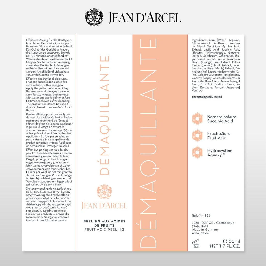 Fruit Acid Peeling – peeling AHA pentru reînnoire și textură netedă - 4