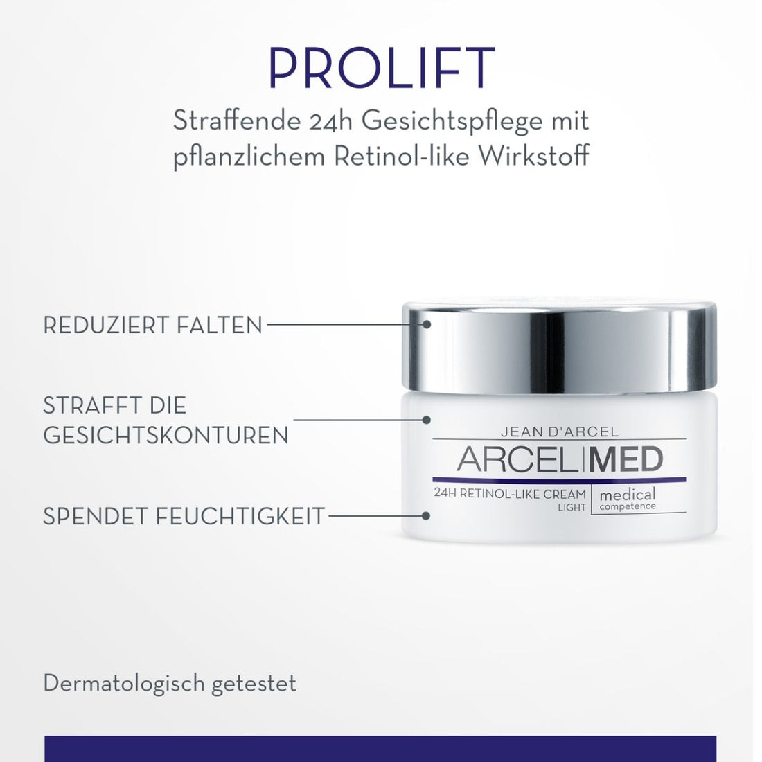 Retinol-Like Cream Light 24h – cremă lejeră 24h pentru lifting și luminozitate - 4