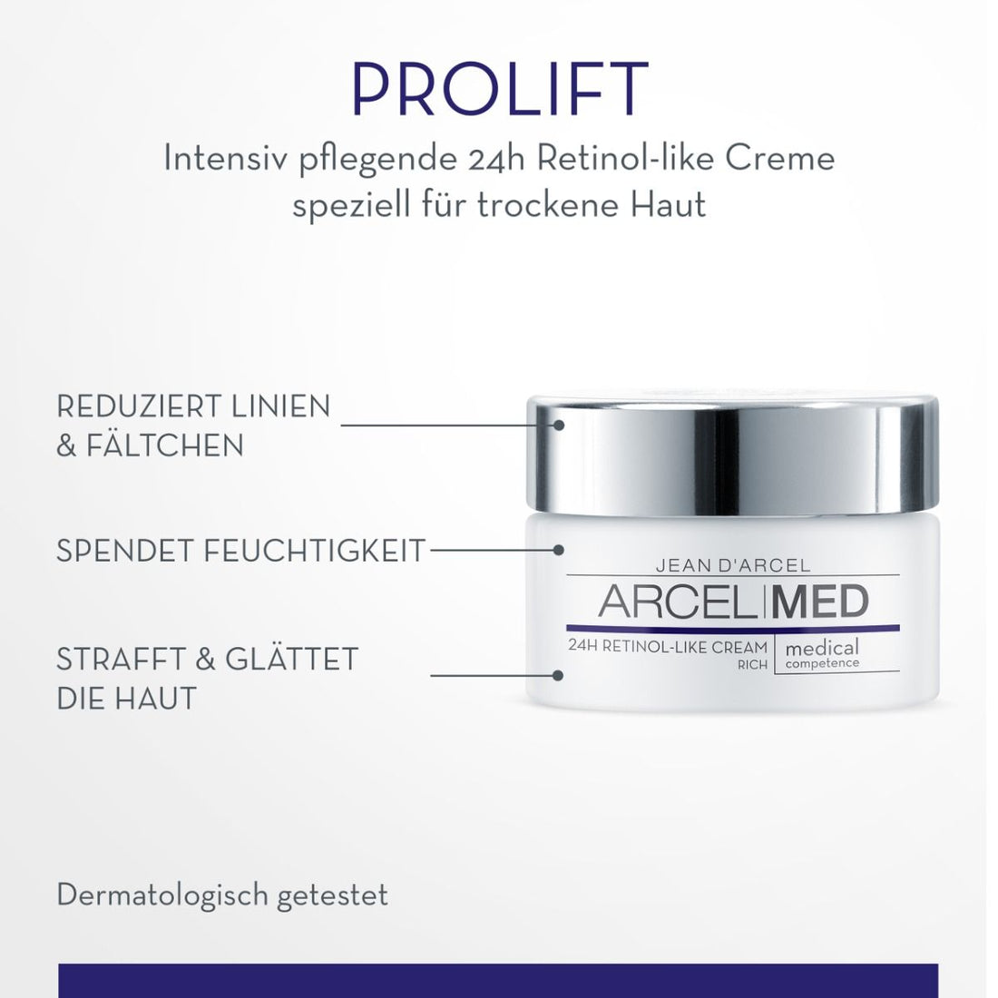 Retinol-Like Cream Rich 24h – cremă bogată 24h pentru netezirea ridurilor și confort - 3