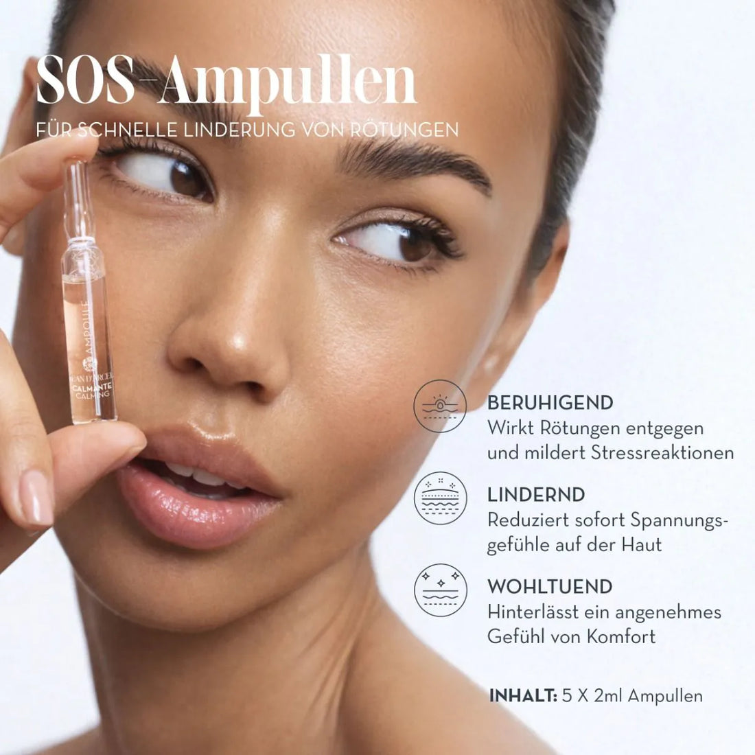 Calming Ampoule – fiolă SOS cu efect de calmare și de ameliorare a roșeții - 5