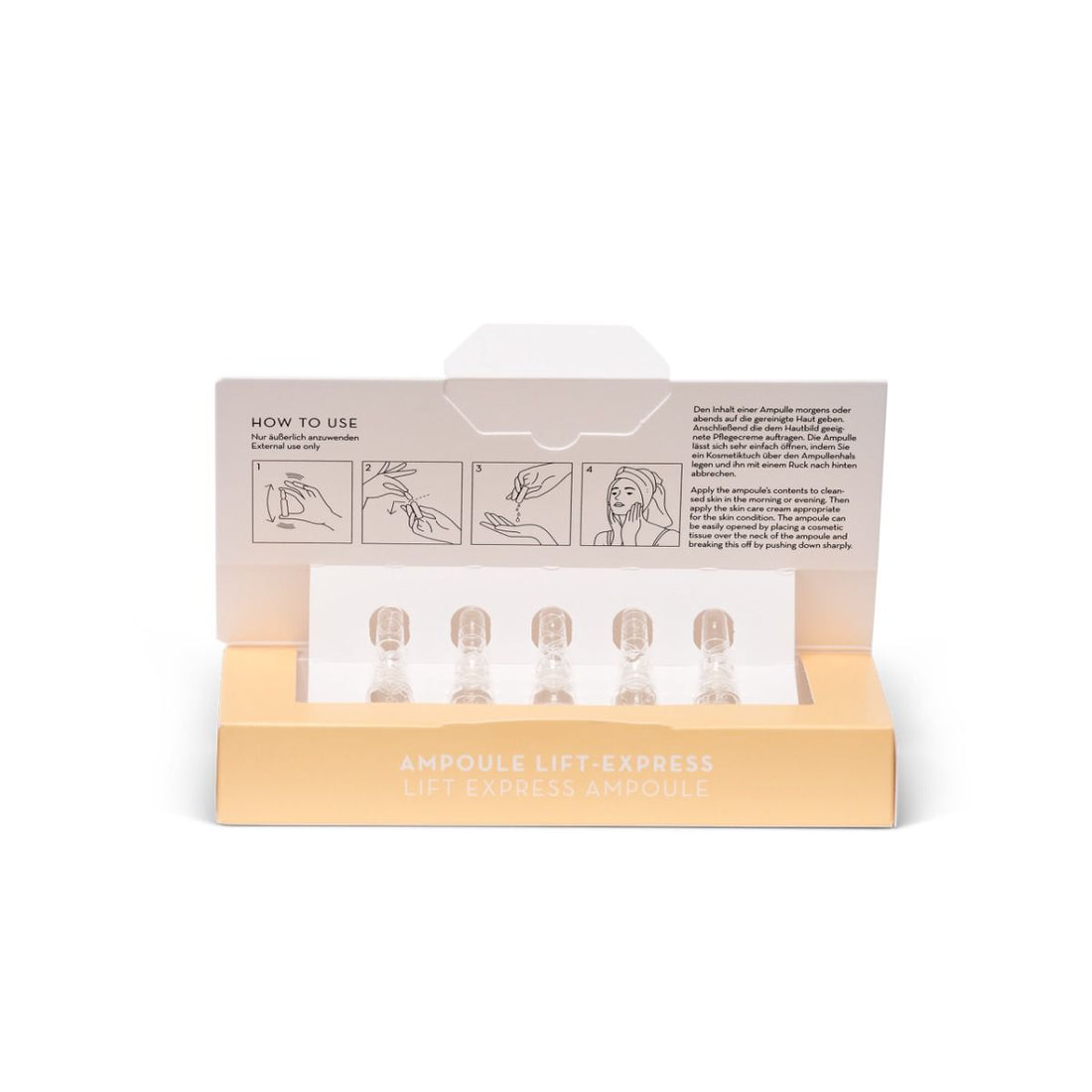 Lift Express Ampoule – fiolă cu efect rapid de fermitate și netezire vizibilă - 4