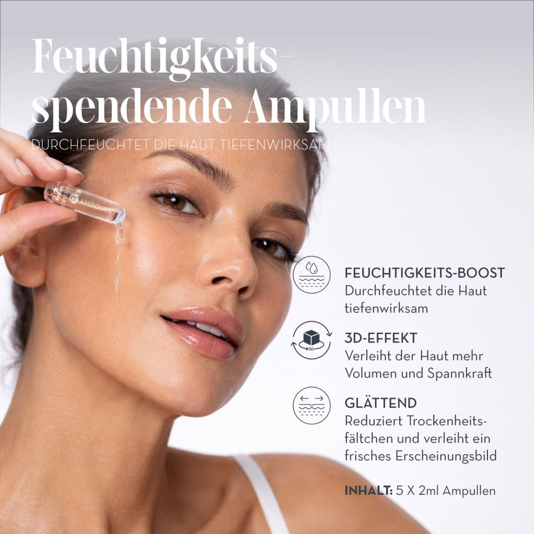 Hydrating Ampoule – fiolă Hydra pentru hidratare intensă și efect repulpant - 5