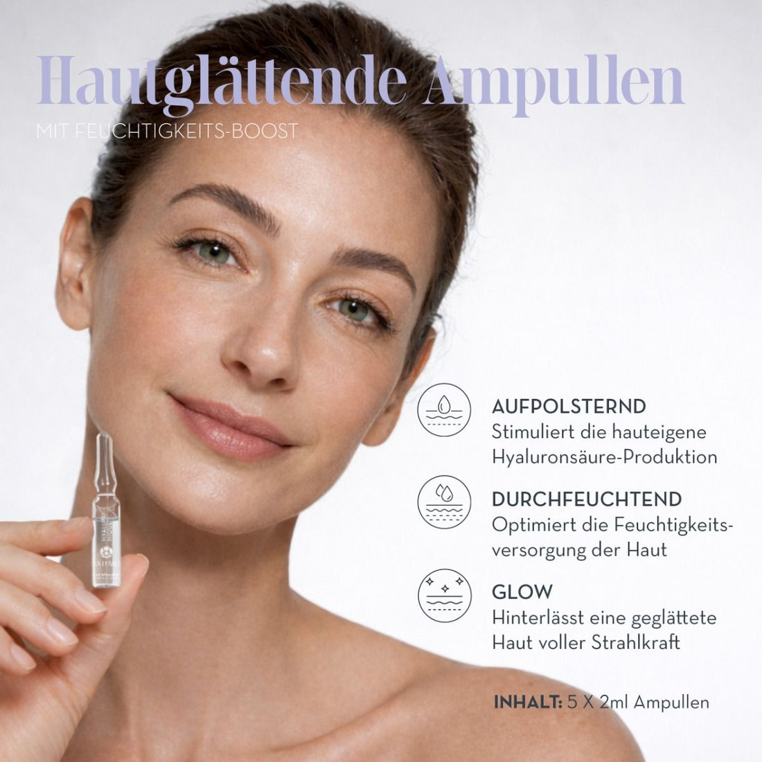 Hyaluronic Ampoule – fiolă cu acid hialuronic pentru volum vizibil și piele suplă - 5