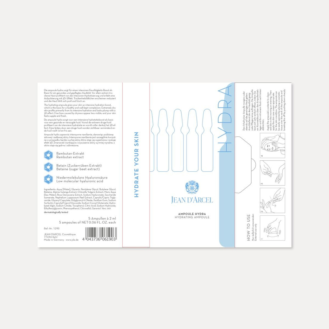 Hydrating Ampoule – fiolă Hydra pentru hidratare intensă și efect repulpant - 9